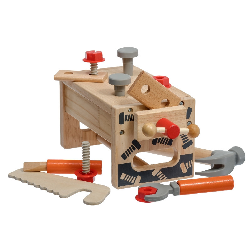 Large carpenter tool set with 15 pcs