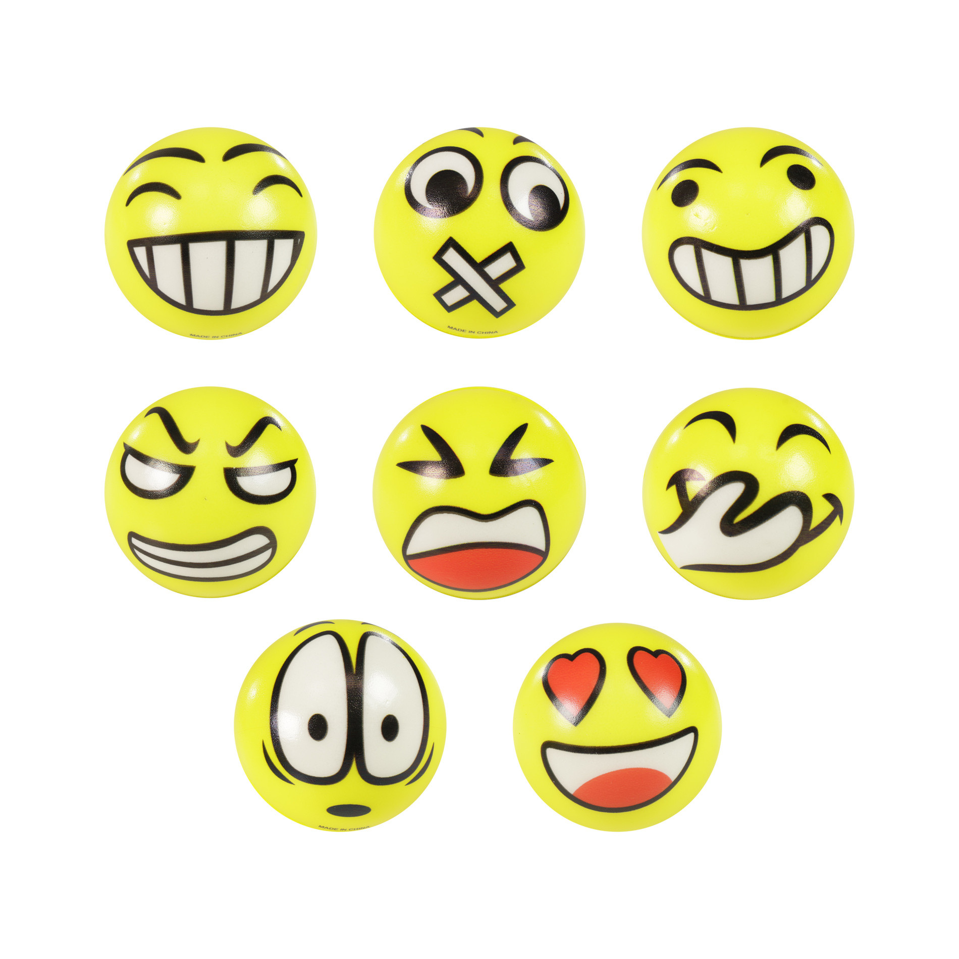 the smiley ball with face