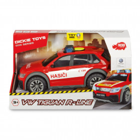 VW Tiguan R-Line Fire Car