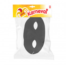 Black eye mask for adults