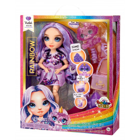 Classic Rainbow Fashion Doll- Violet