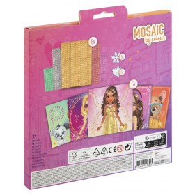 Creative mosaic set by colors