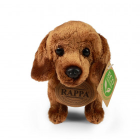 Plush dachshund 19 cm ECO-FRIENDLY