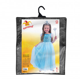 Children costume - blue princess (S)