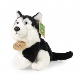 Plush Husky dogs asst. 16cm ECO-FRIENDLY