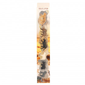 A set of wild animals 6 pcs