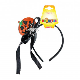 the Halloween headband with pumpkin