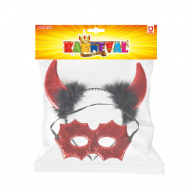 Devil eye mask with headband