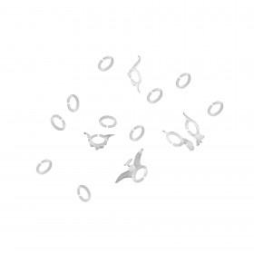 Small plastic letters DINO 150 pcs