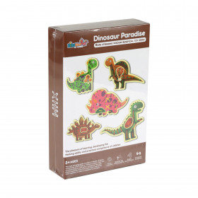 Dinosaur lacing toy