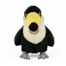 Plush toucan 23 cm ECO-FRIENDLY