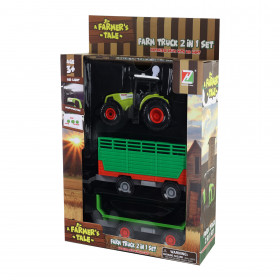 Tractor with two sides