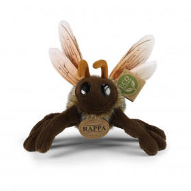 Plush honey bee 18 cm ECO-FRIENDLY