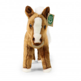 Plush brown horse 23 cm ECO-FRIENDLY