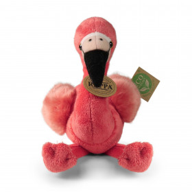 Plush flamingo 23 cm ECO-FRIENDLY