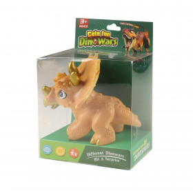 Dinosaur funny Triceratops 13 cm