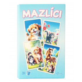 Black Peter cards animal pets blue + 2 card games