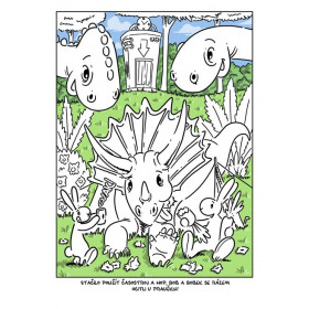 Coloring pages MFP A4 Bob and Bobek