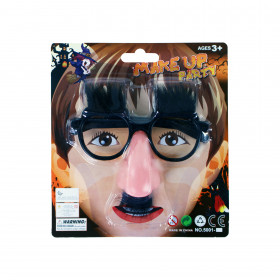Children glasses with nose and beard