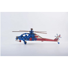 Woodcraft Wooden 3D puzzle Helicopter