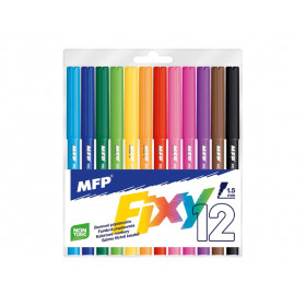 Markers 12 pcs PP 13.3/0.9cm