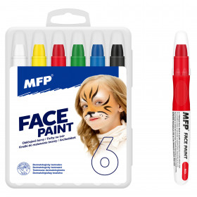 Face paints - make-up 6 pcs set