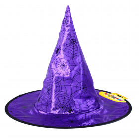 Children purple witch hat