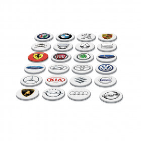 the Pexeso Memory Game Car Brands