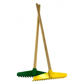 the children rake, plastic