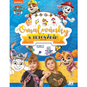 Paw Patrol tattoo coloring book