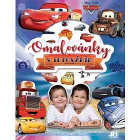 Coloring book with tattoos CARS