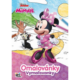 A4 Minnie coloring page