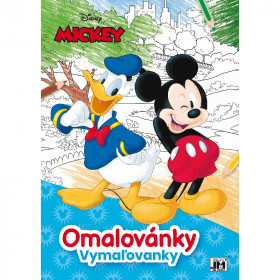 A4 Mickey Mouse coloring page
