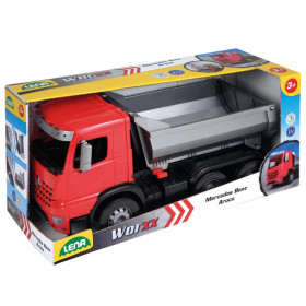 the Mercedes tipper truck