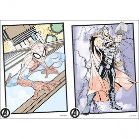 Coloring book A5 Paint with water MARVEL