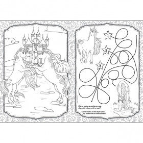 Coloring book A4 Unicorns