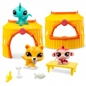 LPS SET OF 3 FIGURINES - TIKI JUNGLE