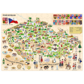 Puzzle – Map of the Czech Republic
