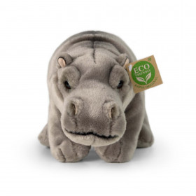 Plush hippo 30 cm ECO-FRIENDLY