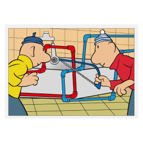 Coloring pages MFP A4 Pat and Mat