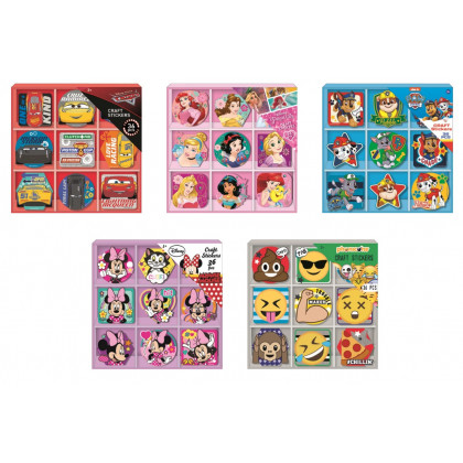 Stickers in a box of 36 pieces