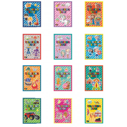 Coloring book 72 pages