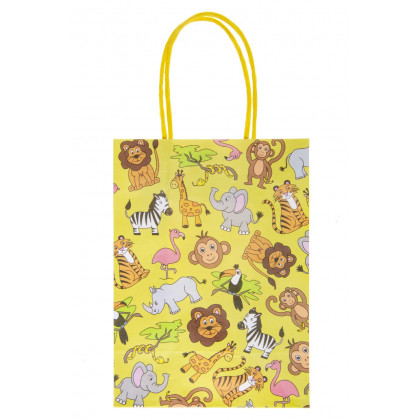 Gift Bag Wild Animals 16x22x9 cm