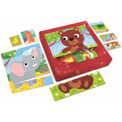 CAROTINA BABY 8 PUZZLE - Animals