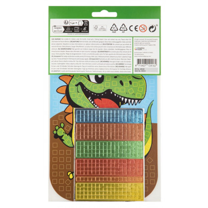 Creative mosaic set A5 Dinosaur