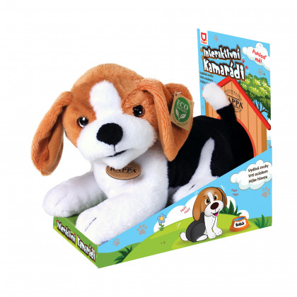Bobik - plush interactive friend ECO-F.