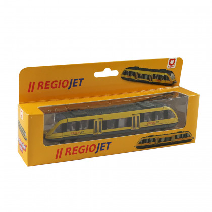 Metal regional train RegioJet 17 cm