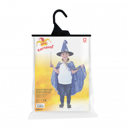 Children costume - blue magical cloak