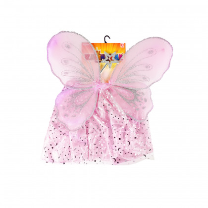 Children costume butterfly tutu skirt with accs.