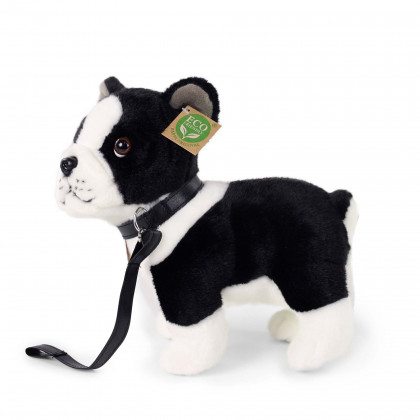 Plush Boston Terrier 23 cm ECO-FRIENDLY